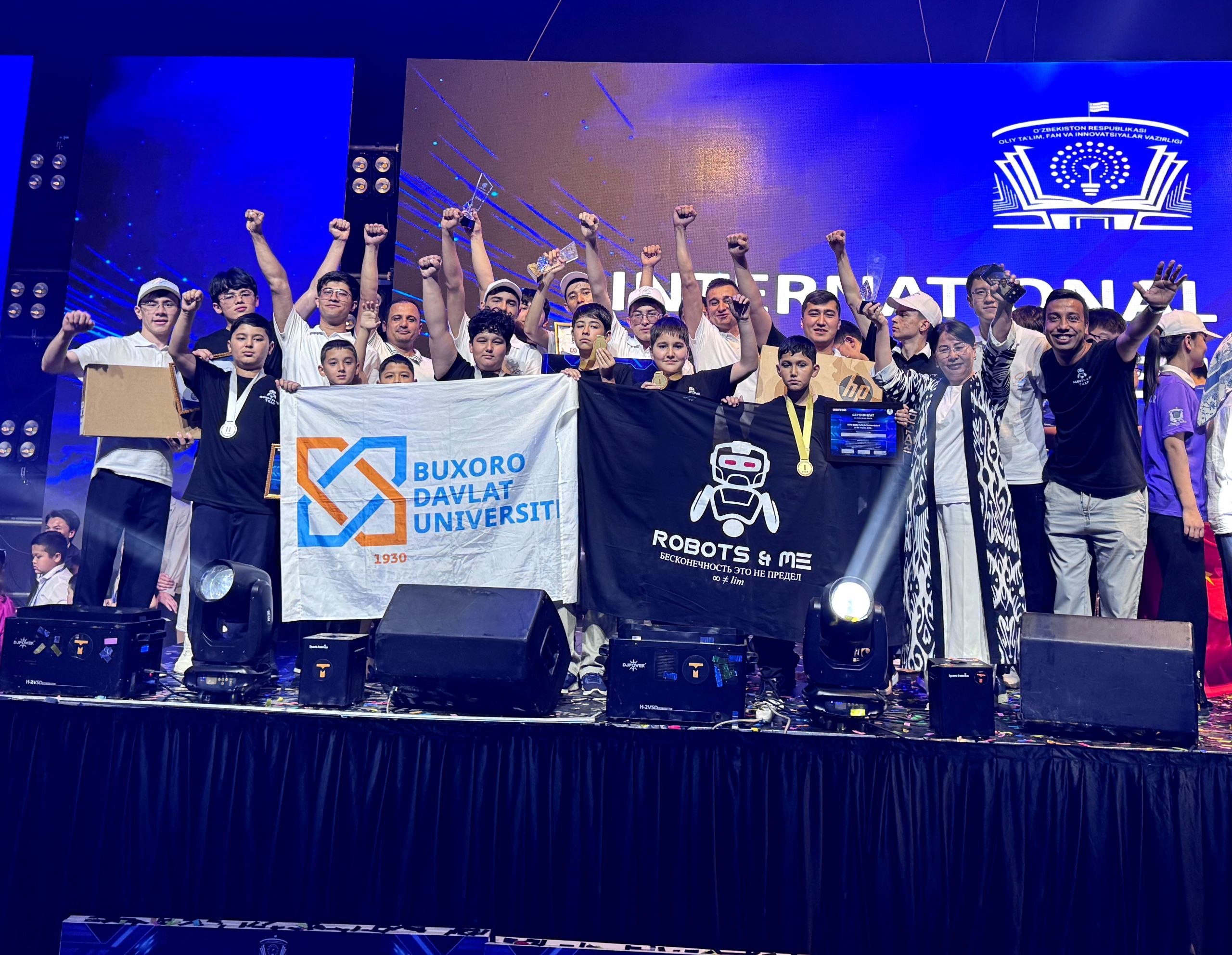 🏆😅 BuxDU yoshlari “Kelajak muhandislari” xalqaro festivalida yirik g‘alabalarni qo‘lga kiritdi! 🚀⚙️